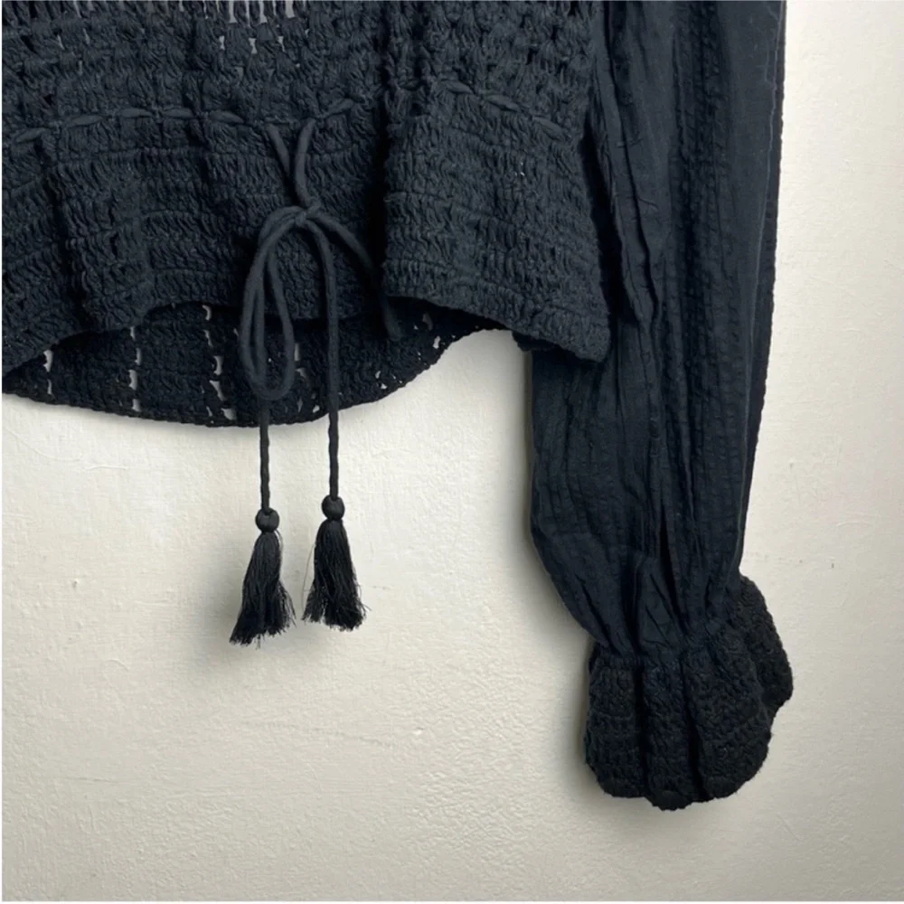 FREE PEOPLE Megan Crochet Top